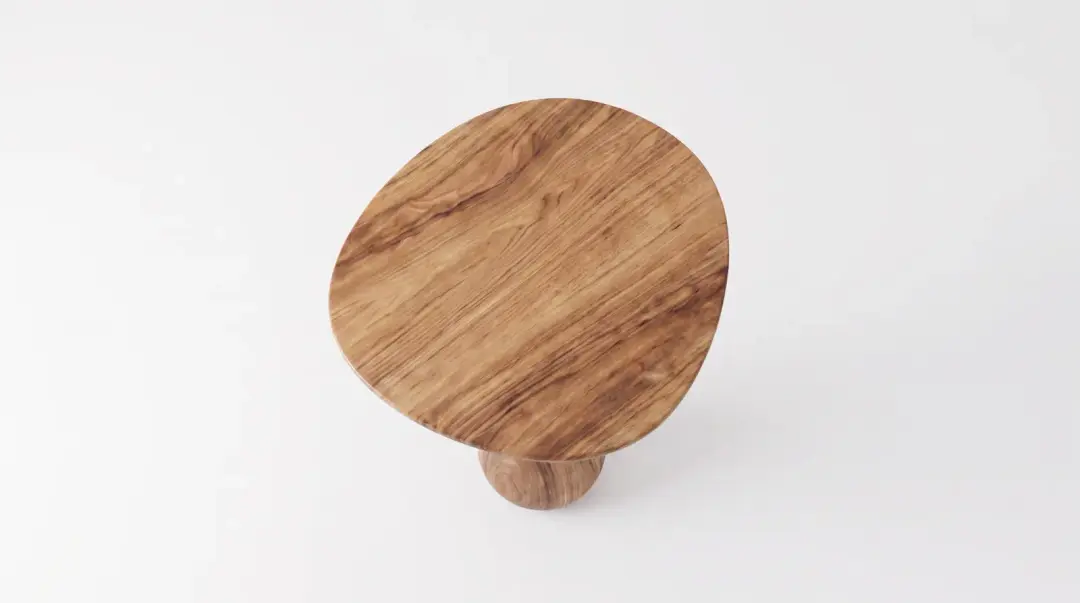 Mesa de Apoio Orgânica Base Gota Alta 50 cm | Volume A — foto 4