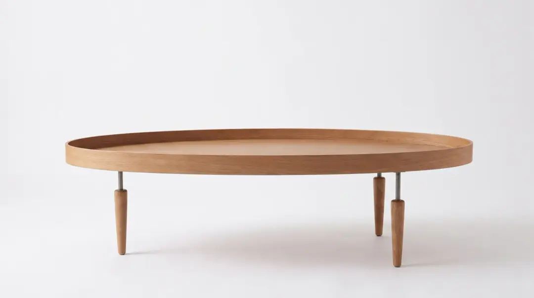 Mesa de Centro Oval 119 cm Alta | Volume A — foto 2