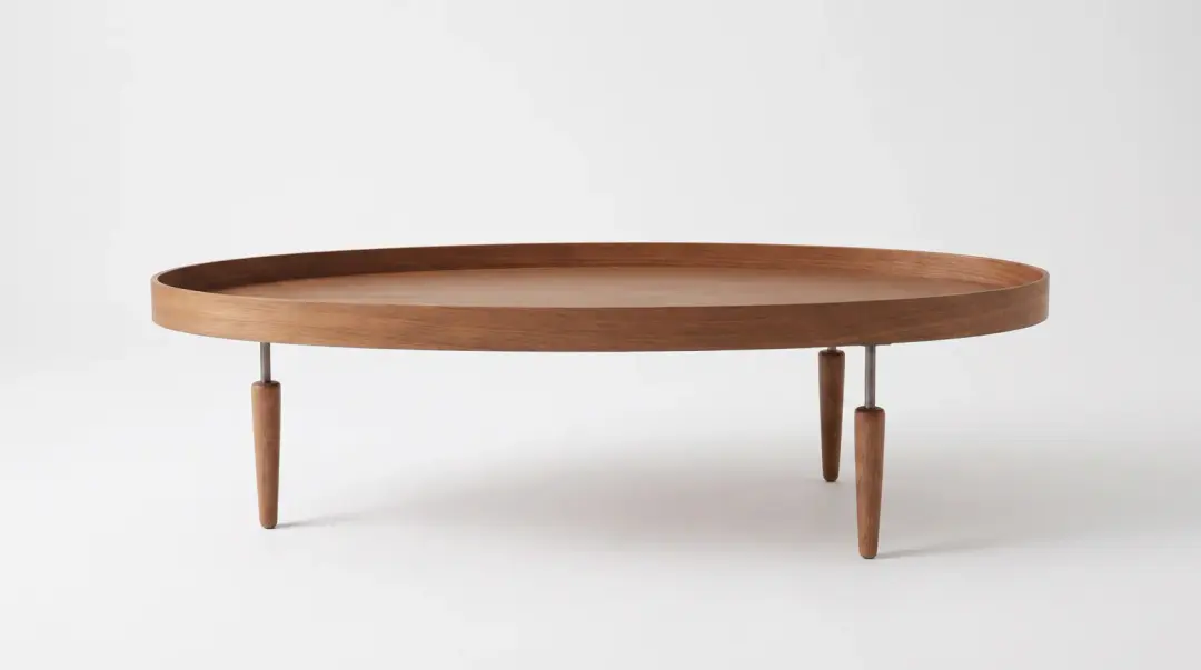 Mesa de Centro Oval 119 cm Alta | Volume A — foto 3