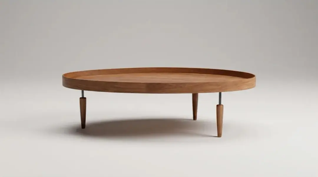 Mesa de Centro Oval 119 cm Alta | Volume A — foto 4