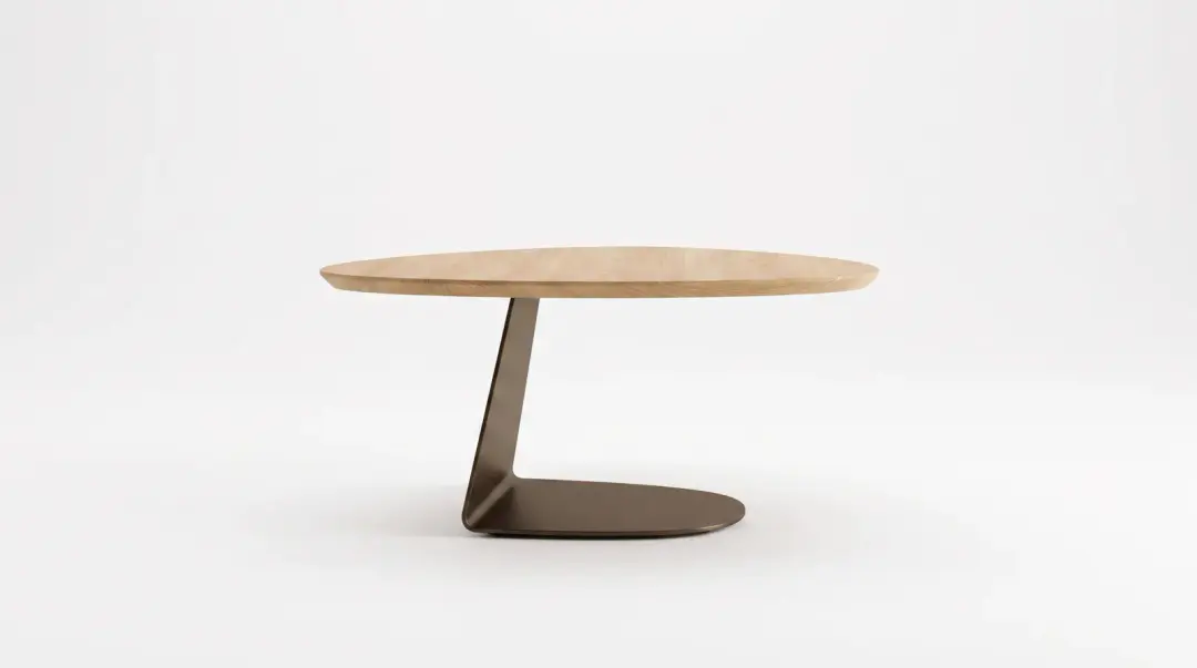 Mesa Lateral Orgânica em Madeira 35 cm | Volume A — foto 3