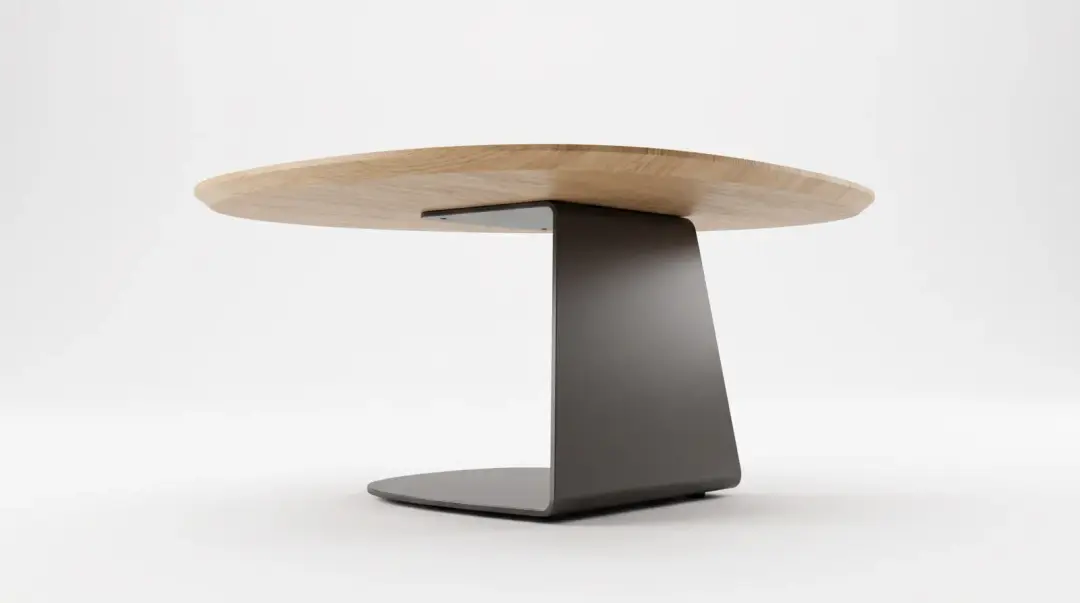 Mesa Lateral Orgânica em Madeira 35 cm | Volume A — foto 4