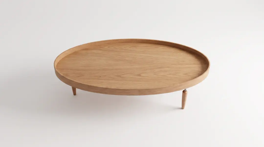 Mesa de Centro Oval 119 cm Baixa | Volume A — foto 4