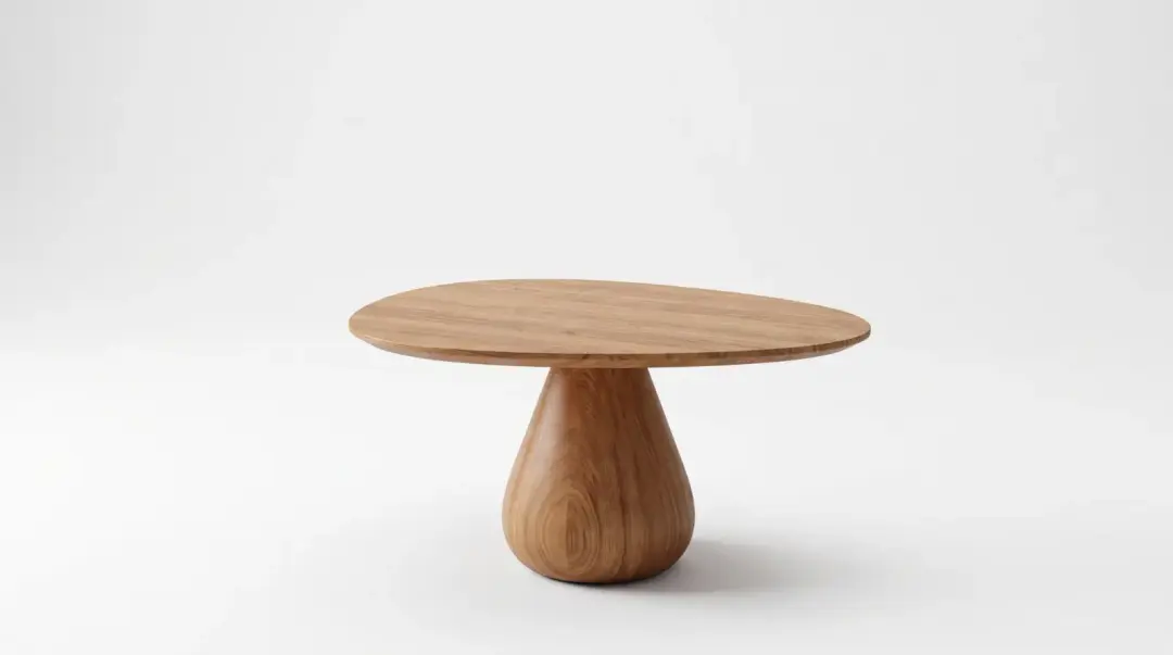 Mesa de Apoio Orgânica Base Gota Baixa 40 cm | Volume A — foto 3