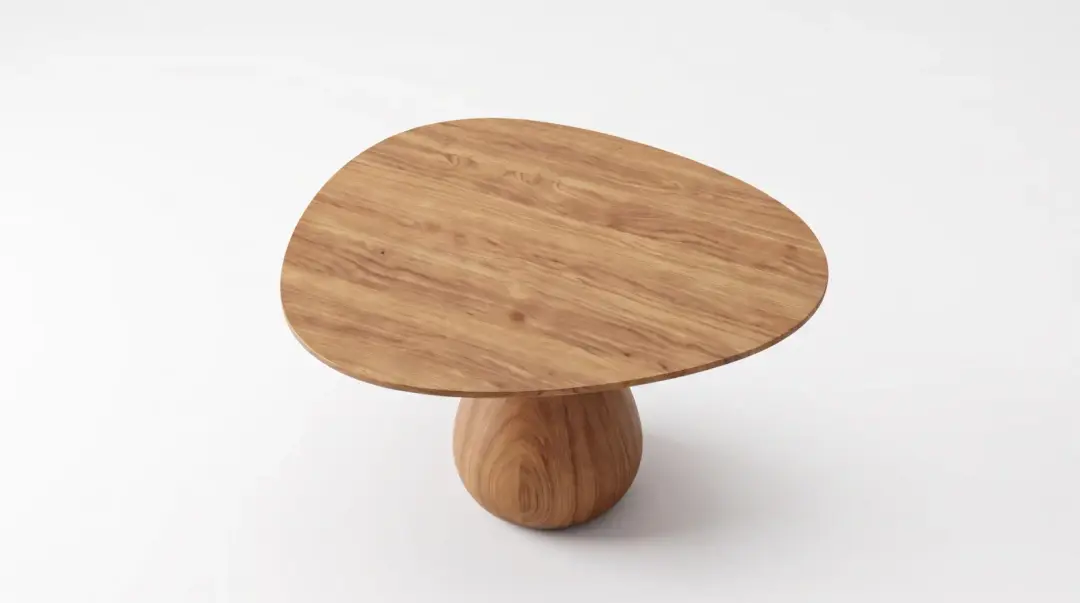 Mesa de Apoio Orgânica Base Gota Baixa 40 cm | Volume A — foto 4