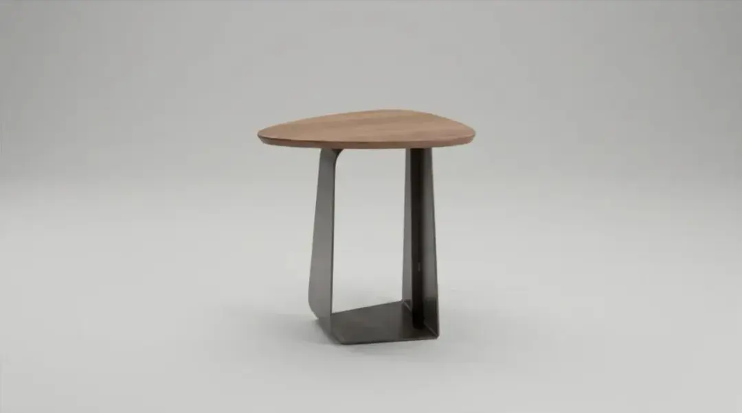 Mesa de Apoio em Metal e Madeira 50 cm | Volume A — foto 2