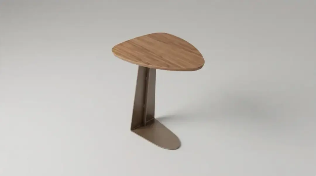 Mesa de Apoio em Metal e Madeira 50 cm | Volume A — foto 5
